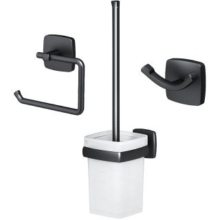 Набор аксессуаров для ванной AM.PM Gem AK90T2003B черный